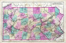 Montgomery County 1877 Pennsylvania Historical Atlas